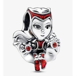 Marvel Scarlet Witch Charm Charms for Pandora Bracelet Necklace S925 Silver
